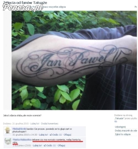 Ciekawe czy ma wyrzuty sumienia gdy