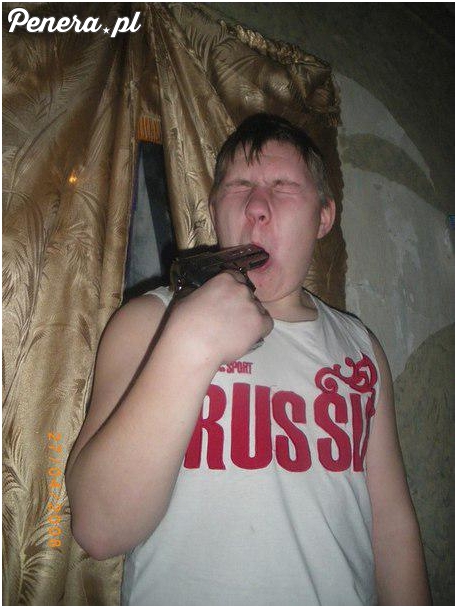 Ciekawe czy strzelił ;)