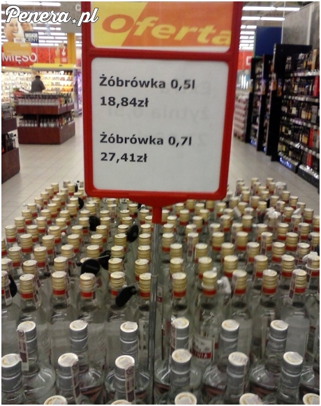 Ciężko było na etykietę spojrzeć