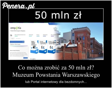 Co można zrobić za 50 mln zł? Co można zrobić za 50 mln zł?