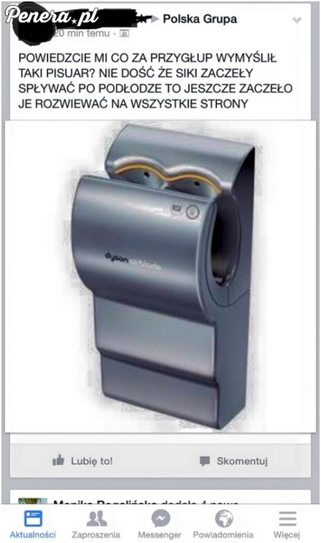 Co za głąb wymyślił taki pisuar