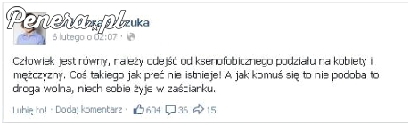 Coś takiego jak płeć nie istnieje!