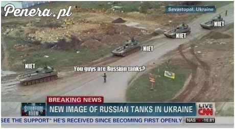 Czy to rosyjskie czołgi?
