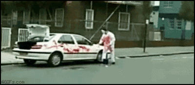 Czyszczenia auta po morderstwie