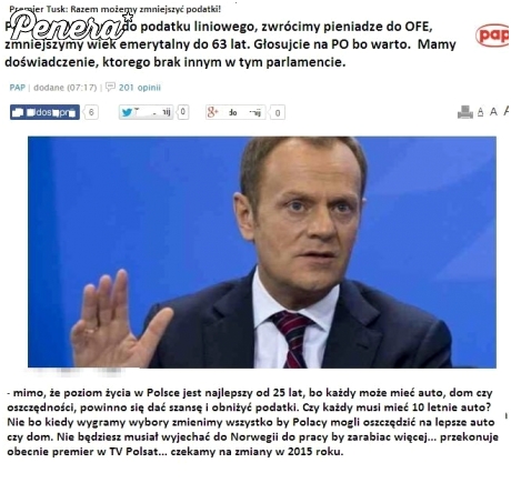 Czyżby kolejny cud Tuska?