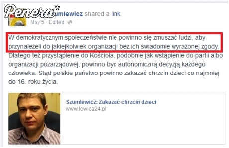 Czyżby Szumlewicz był za likwidacją ZUSu?