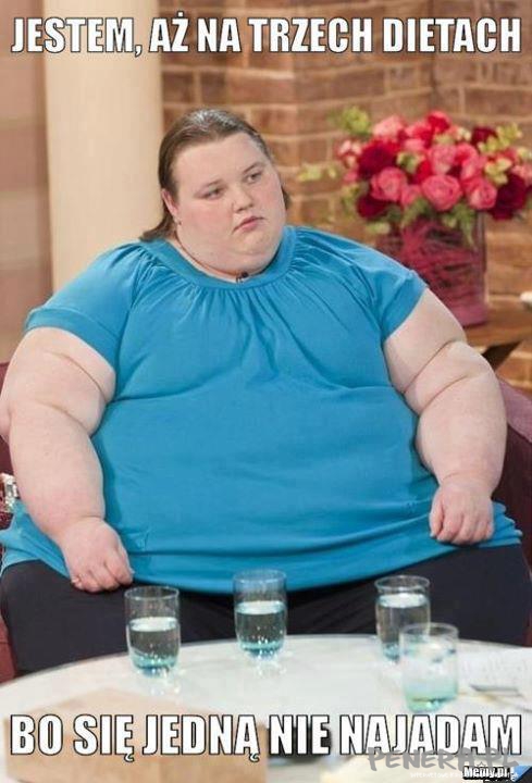 Jestem aż na trzech dietach Jestem aż na trzech dietach
