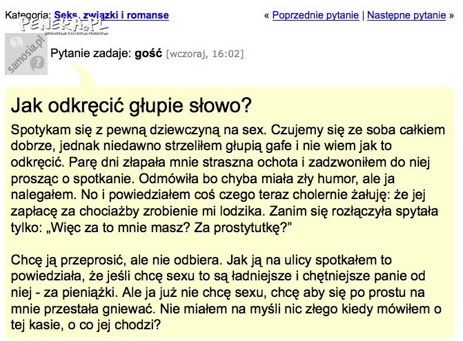 Jak odkręcić głupie słowo? Jak odkręcić głupie słowo?