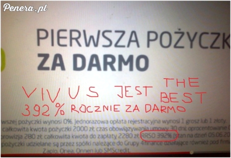 Darmowa pożyczka