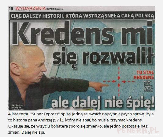 Kredens mi się rozwalił ale dalej nie śpię! Kredens mi się rozwalił ale dalej nie śpię!