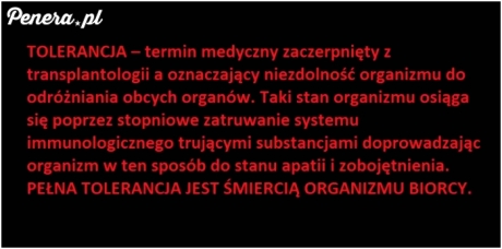 Definicja tolerancji