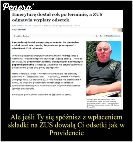 Dla ZUSu są równi i równiejsi