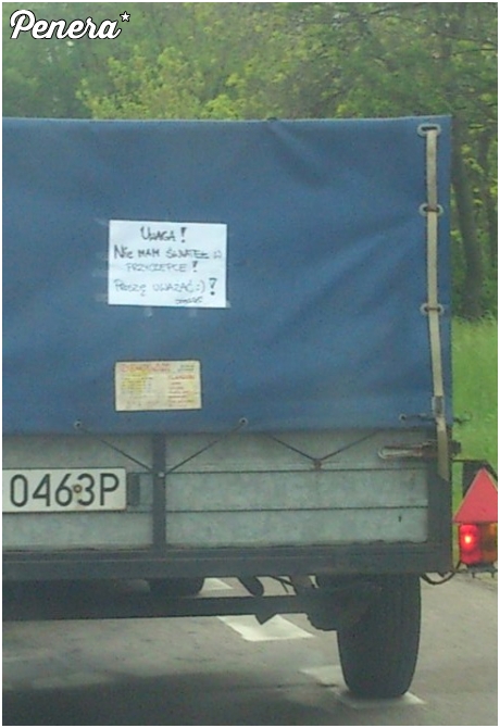 Dobrze że poinformował