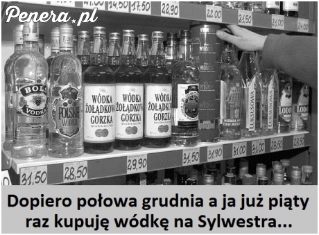 Dopiero połowa grudnia a ja już piąty raz kupuje