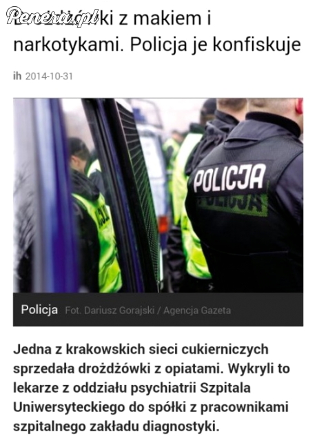 Drożdżówki z dopalaczami