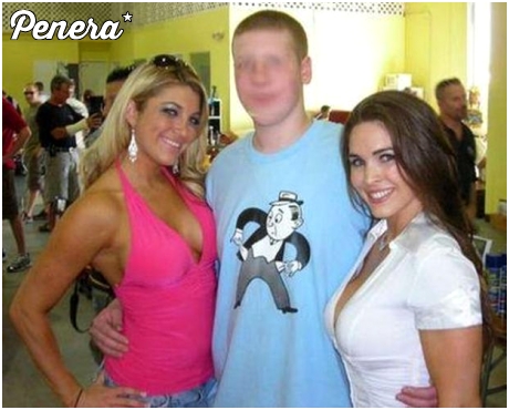 Dwie laski i kieszeń pusta