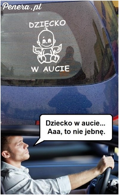 Dziecko w aucie