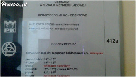 Dziekanat do spraw socjalno...