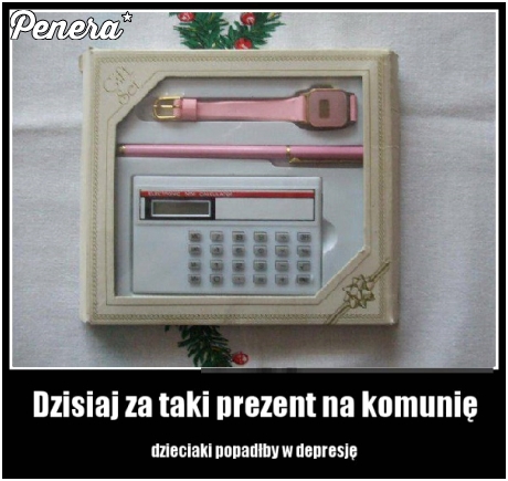 Dzisiaj za taki prezent na komunię