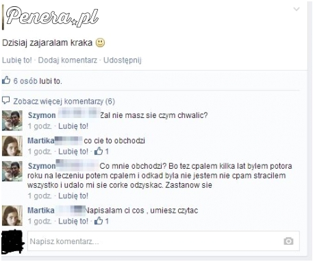 Dzisiaj zajarała kraka