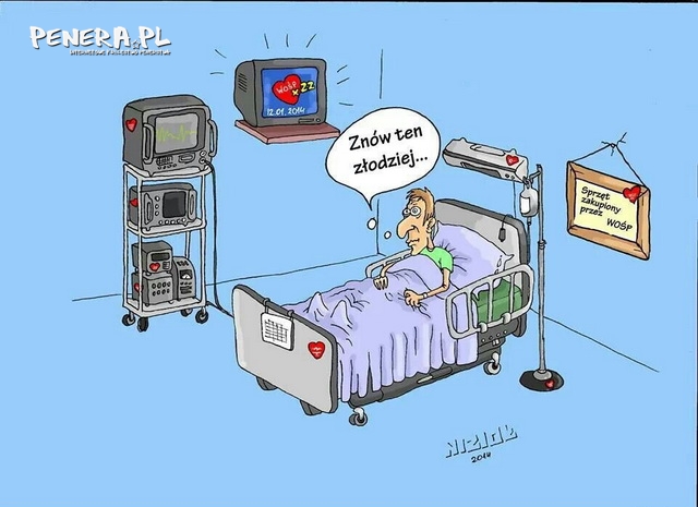 Typowy przeciwnik WOŚP Typowy przeciwnik WOŚP