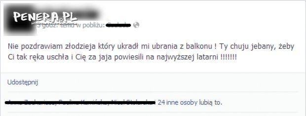 Złodziej balkonowy Złodziej balkonowy