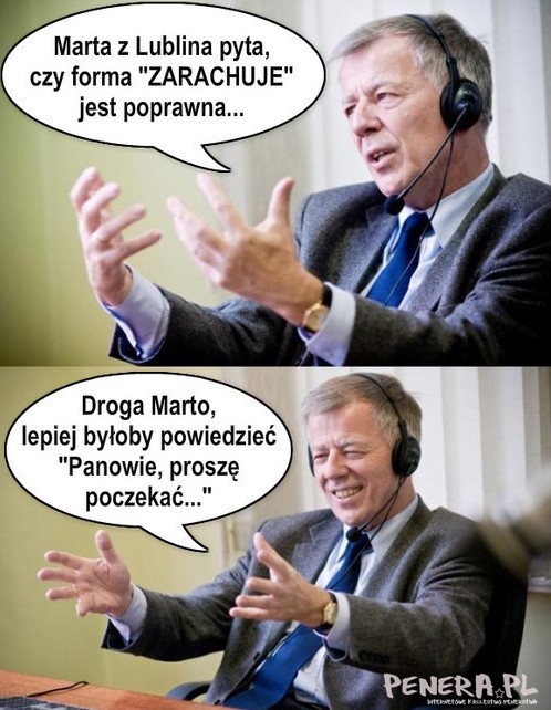 Marta z Lublina pyta czy forma ZARACHUJE jest Marta z Lublina pyta czy forma ZARACHUJE jest