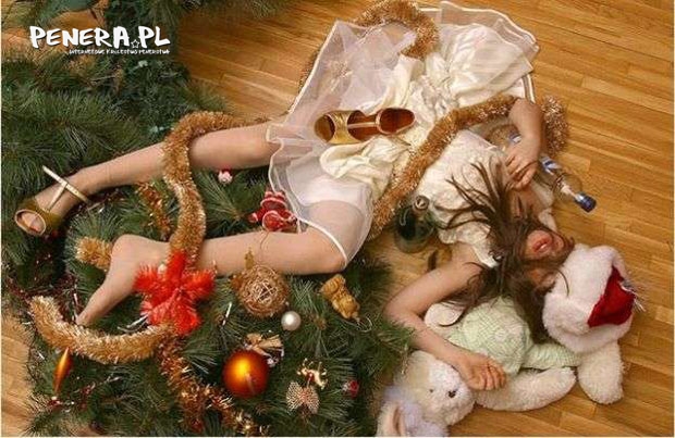 Urwała się z choinki Urwała się z choinki