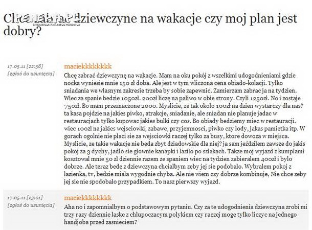 Czy to plan idealny? Czy to plan idealny?