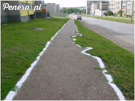 Ekologiczna ścieżka rowerowa ;)