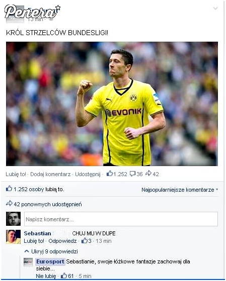 Eurosport i konkretna riposta