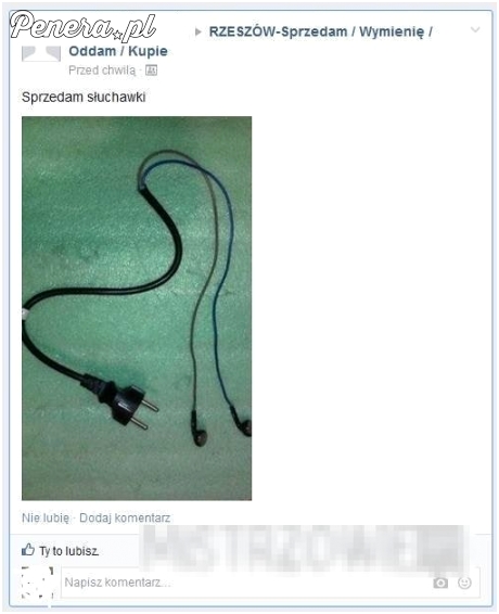 Fajne słuchawki do sprzedania