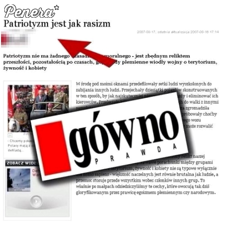 Gazeta Wyborcza patriotyzmie