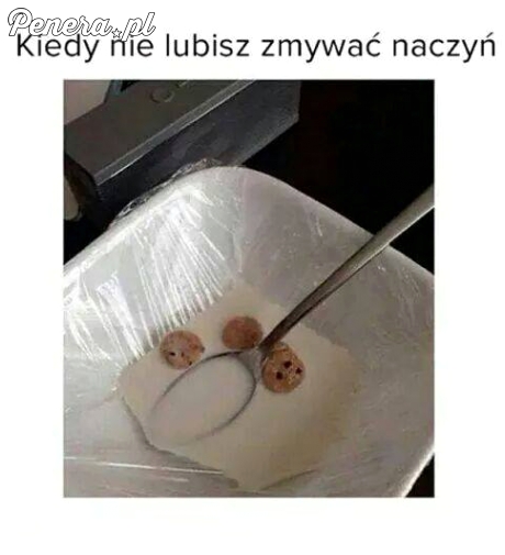 Gdy nie lubisz zmywać naczyń