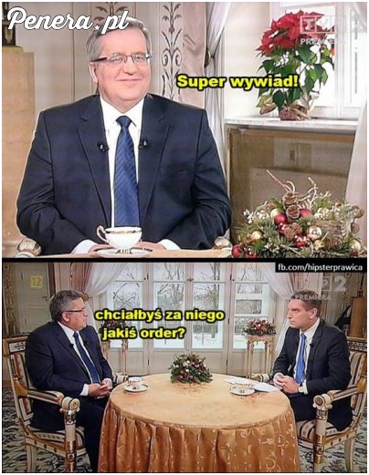 Gdy prezydentowi podoba się wywiad