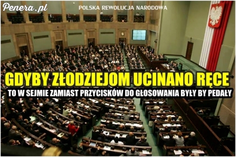 Gdyby złodziejom ucinano ręce