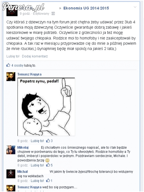 Gej i jego problem z rodzicami