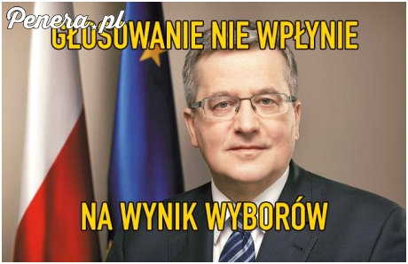 Głosowanie nie wpłynie