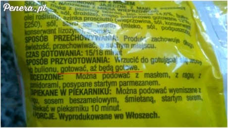 Gotować aż będzie gotowe