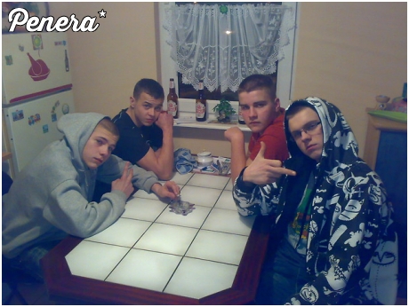 Gruba impreza u gimbusów