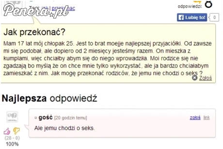 Jak przekonać rodziców że nie chodzi o seks?