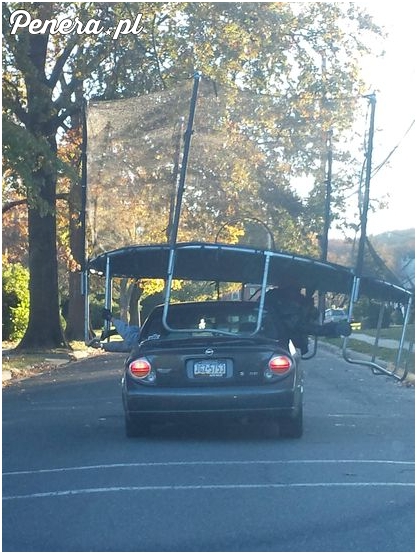 Jak przewieźć trampolinę?