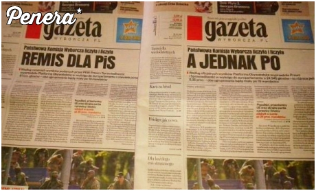 Jak to Wyborcza puściła dwie różne gazety jednego dnia