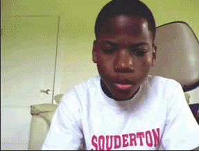 Jak wystraszyć małego murzynka ;)