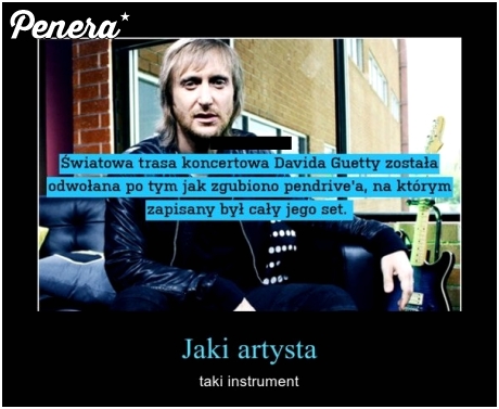 Jaki artysta taki instrument