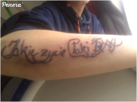 Jakie życie taki tatuaż