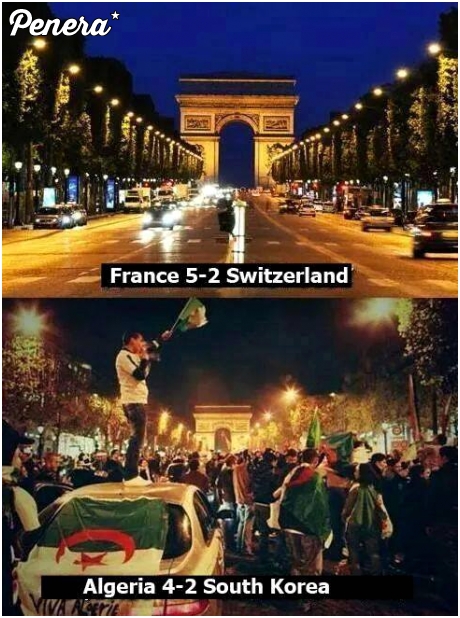 Jeden Paryż i dwa sposoby świętowania