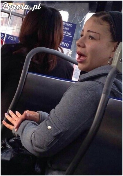 Jej brwi zaginają czasoprzestrzeń