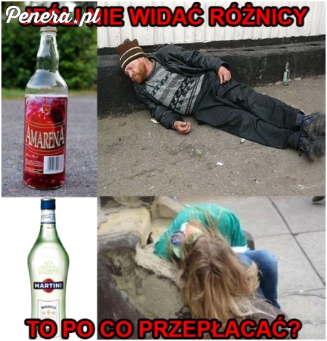 Jeśli nie widać różnicy