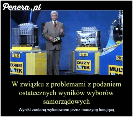 Jest propozycja rozwiązania problemu z wyborami